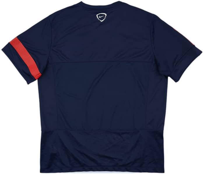 2013-14 England Nike Player Issue Training Shirt - 8/10 - (XL)