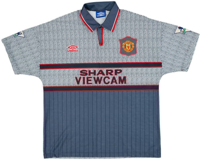 1995-96 Manchester United Away Shirt Giggs #11 - 5/10 - (L)