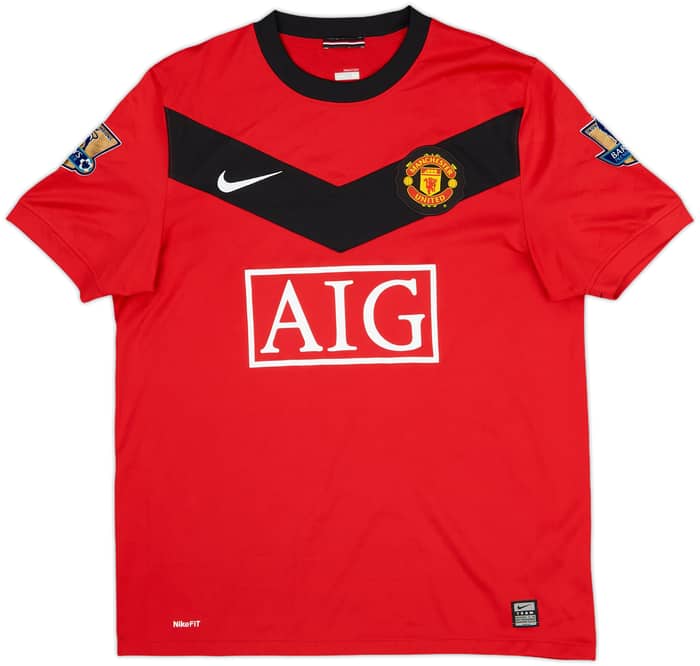 2009-10 Manchester United Home Shirt Giggs #11 - 8/10 - (M)
