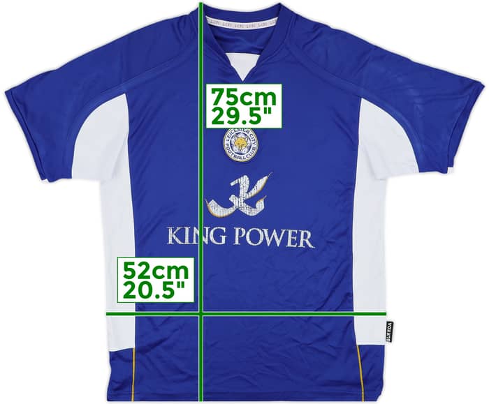 2010-11 Leicester City Home Shirt - 5/10 - (L)