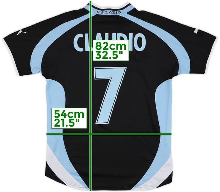 2000-01 Lazio Away Shirt Claudio #7 - 5/10 - (M)