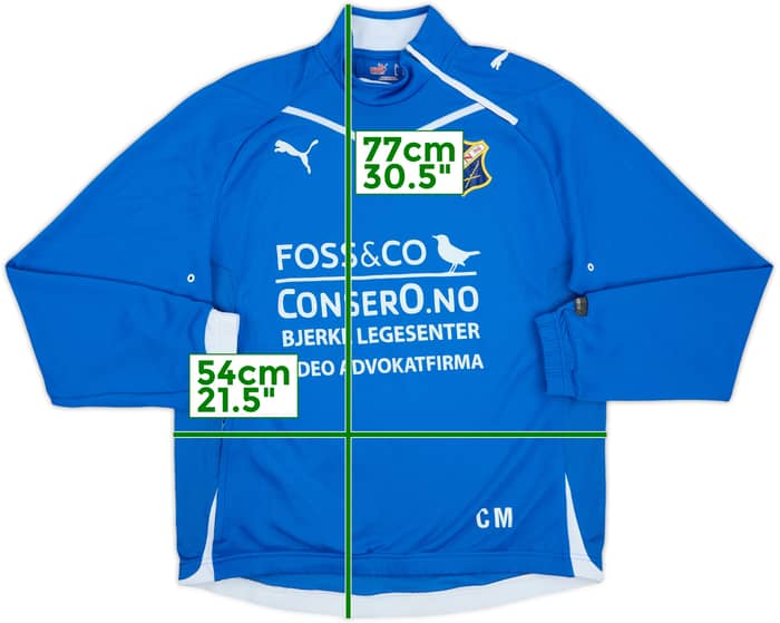 2007 Lyn Oslo Puma Staff Issue 1/4 Zip Drill Top CM - 5/10 - (M)