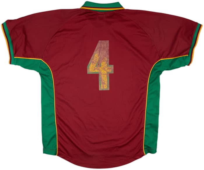 1997-98 Portugal Match Issue Home Shirt #4