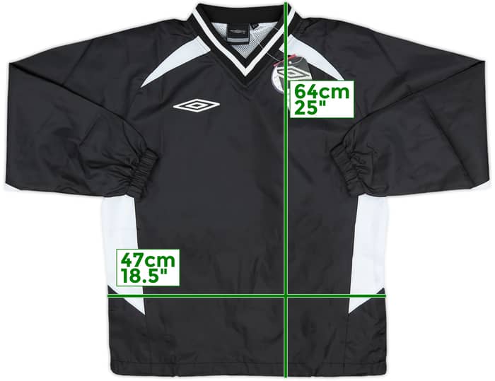 1990s Umbro Template Drill Top (XXS)