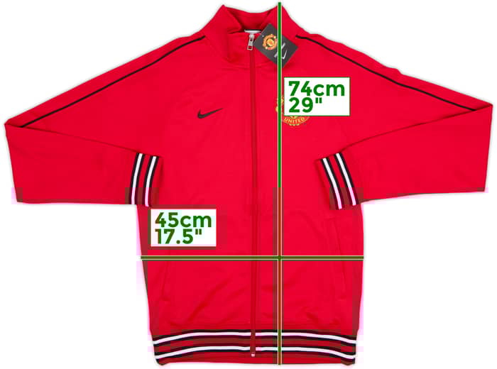 2011-12 Manchester United Nike Track Jacket (S)
