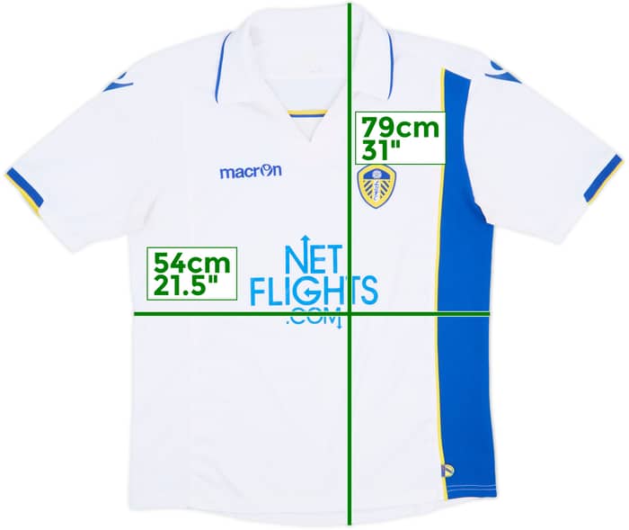 2009-10 Leeds United Home Shirt - 7/10 - (L)