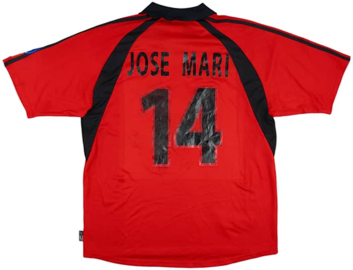 2001-02 AC Milan Third Shirt Jose Mari #14 - 6/10 - (XL)