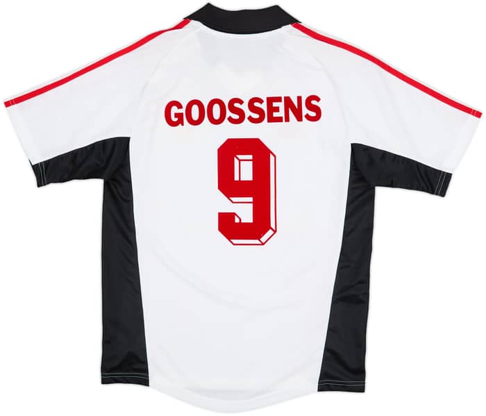 2002-03 Standard Liege Away Shirt Goossens #9 (S)