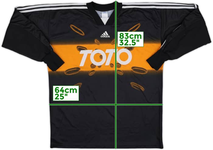 1999-00 adidas Template GK Shirt #1 - 9/10 - (XL)