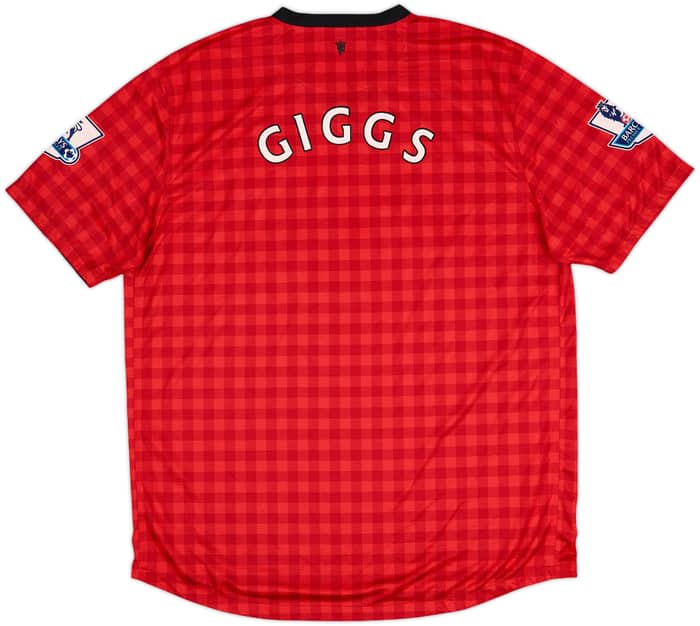 2012-13 Manchester United Home Shirt Giggs - 9/10 - (XL)