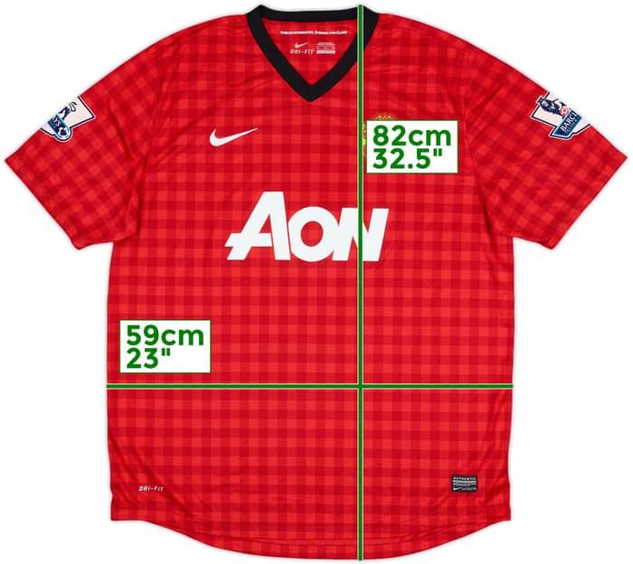 2012-13 Manchester United Home Shirt Giggs - 9/10 - (XL)