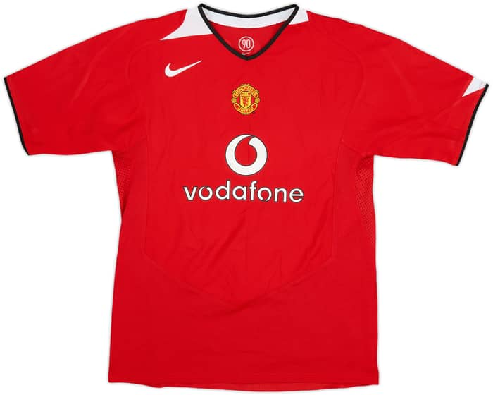 2004-06 Manchester United Home Shirt Giggs #11 - 8/10 - (XL.Boys)