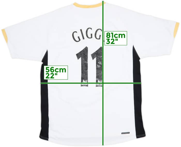 2006-08 Manchester United Away Shirt Giggs #11 - 5/10 - (L)