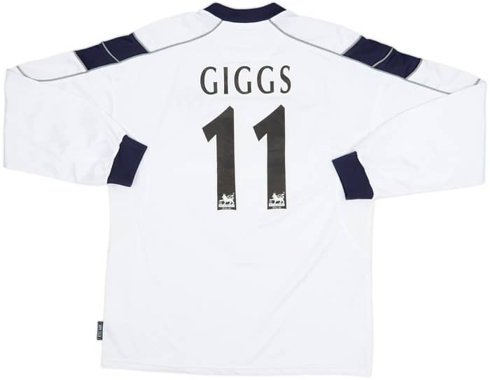 2000-01 Manchester United Away L/S Shirt Giggs #11 - 7/10 - (L)
