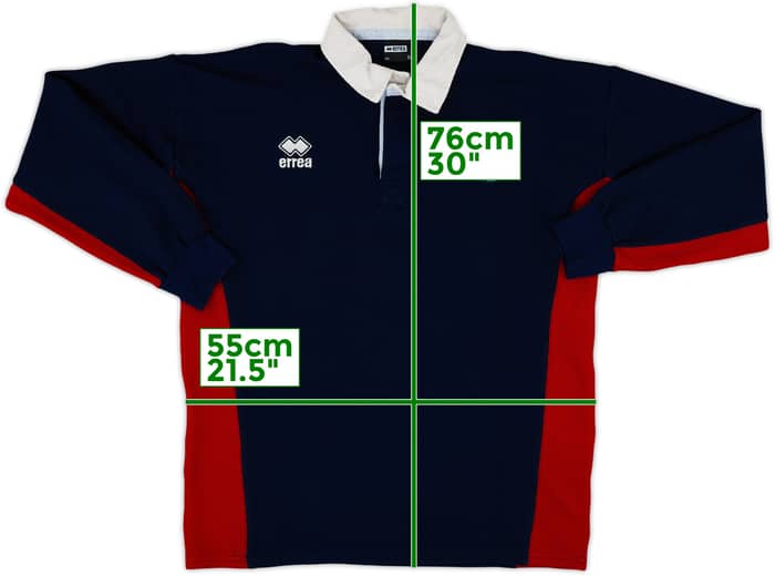 2002-04 Rushden & Diamonds Errea Polo L/S Shirt - 7/10 - (XL)