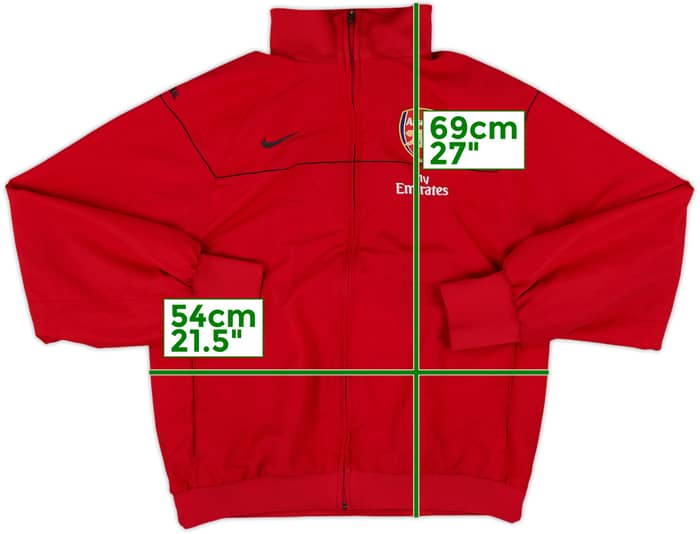 2008-09 Arsenal Nike Track Jacket - 8/10 - (M)