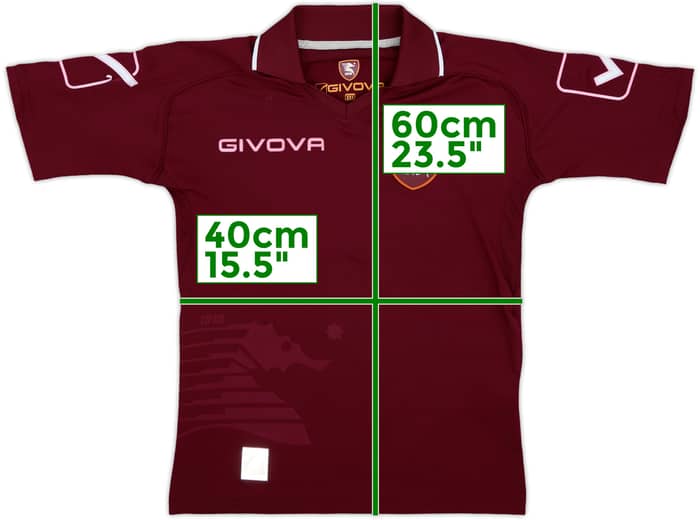 2010-11 Salernitana Home Shirt - 6/10 - (XXS)