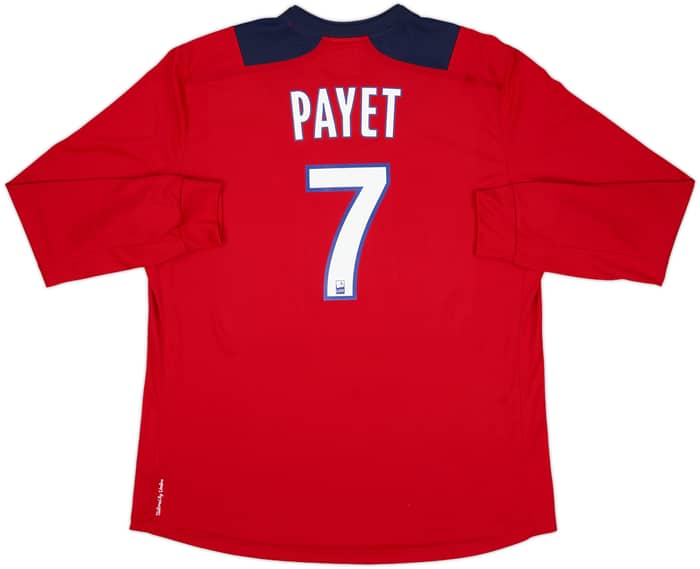 2012-13 Lille Home L/S Shirt Payet #7 - 8/10 - (XXL)