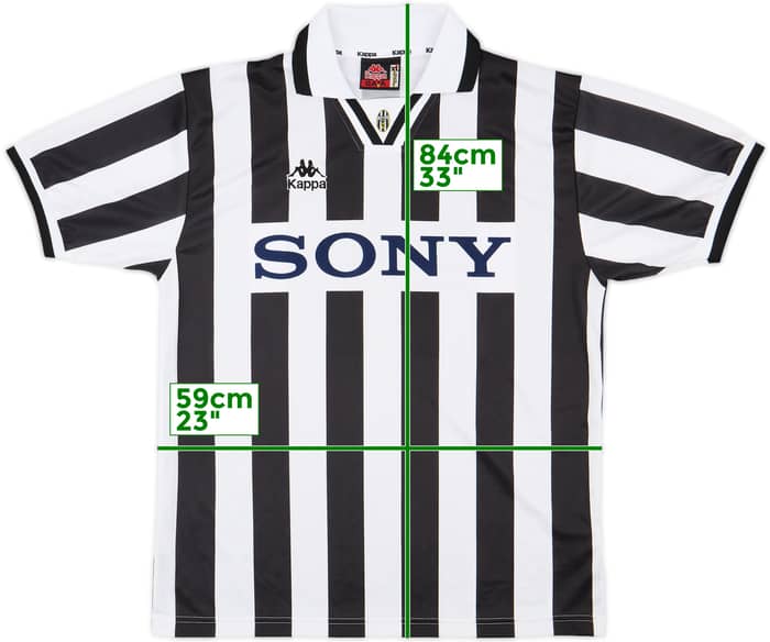 1995-97 Juventus Home Shirt #10 - 7/10 - (XL)