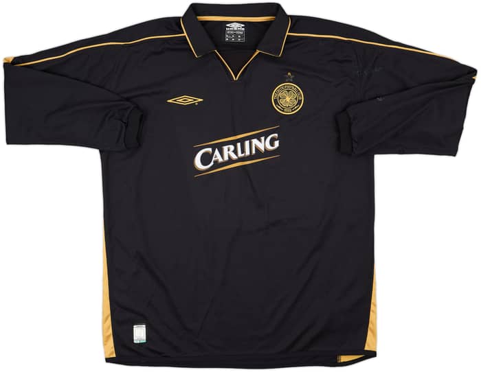 2003-04 Celtic Away L/S Shirt #23 - 4/10 - (XL)