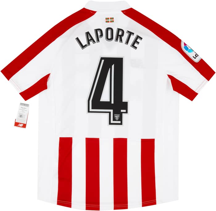 2017-18 Athletic Bilbao Home Shirt Laporte #4