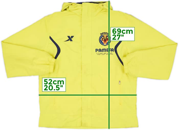 2015-16 Villarreal xTep Hooded Rain Jacket - 6/10 - (S)