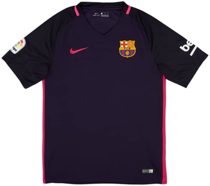2016-17 Barcelona Away Shirt Messi #10 - 9/10 - (S)