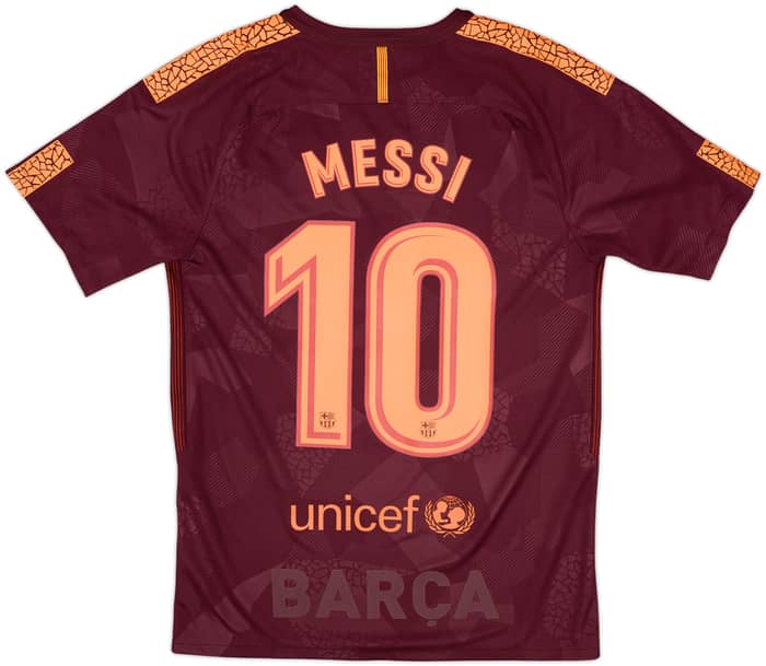 2017-18 Barcelona Third Shirt Messi #10 - 10/10 - (S)