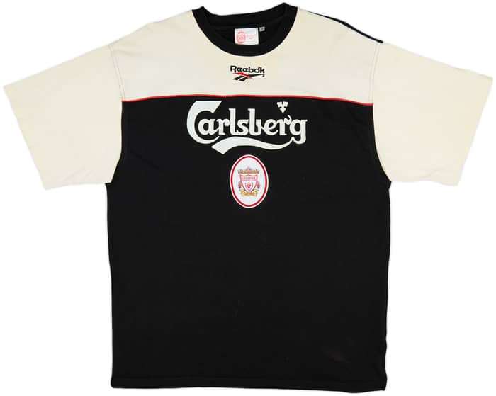 1996-97 Liverpool Reebok Cotton Tee - 5/10 - (XXL)