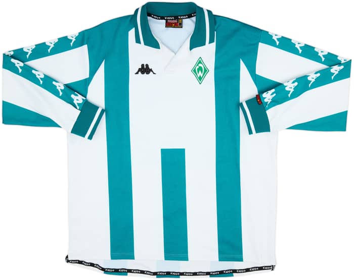 2000-01 Werder Bremen Home L/S Shirt - 8/10 - (XXL)