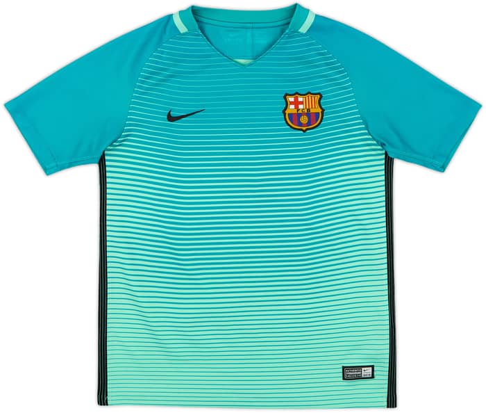 2016-17 Barcelona Third Shirt - 7/10 - (M.Boys)