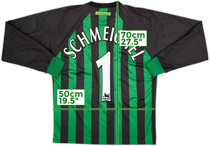 1997-98 Manchester United GK Shirt Schmeichel #1 - 7/10 - (Y)