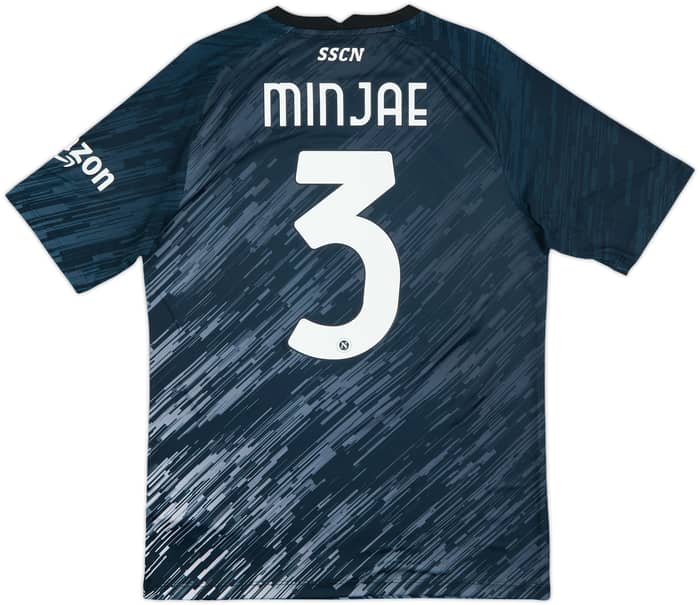 2022-23 Napoli Authentic Third Shirt Min Jae #3 (L)