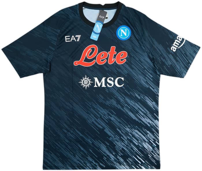 2022-23 Napoli Authentic Third Shirt Min Jae #3 (XXL)
