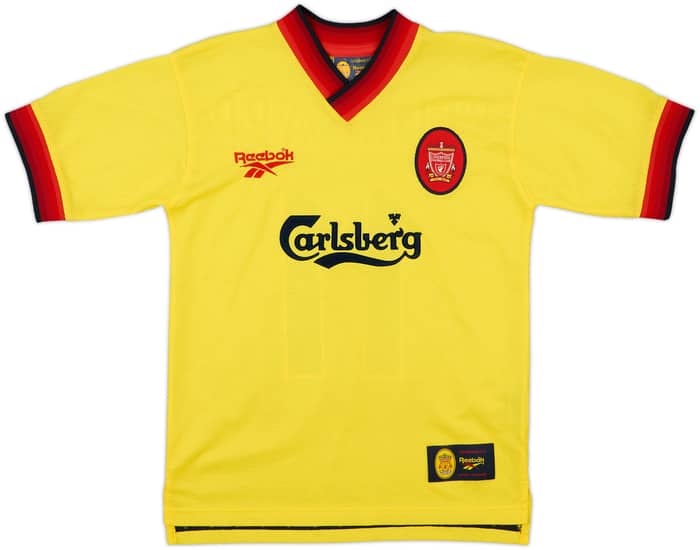1997-99 Liverpool Away Shirt Redknapp #11 - 10/10 - (Y)