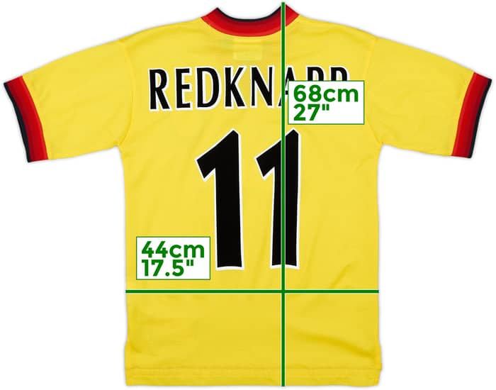 1997-99 Liverpool Away Shirt Redknapp #11 - 10/10 - (Y)
