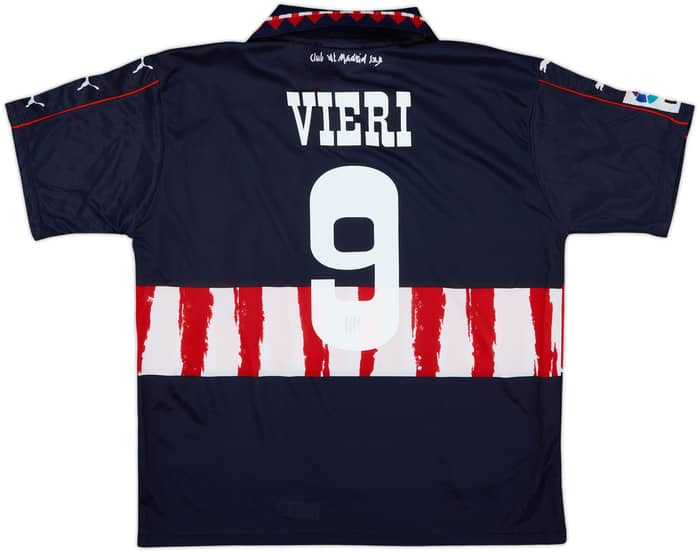 1997-98 Atletico Madrid Away Shirt Vieri #9 (S)