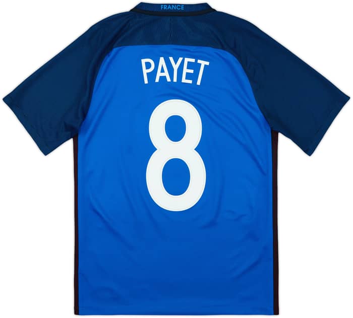 2016-17 France Home Shirt Payet #8 - 10/10 - (S)