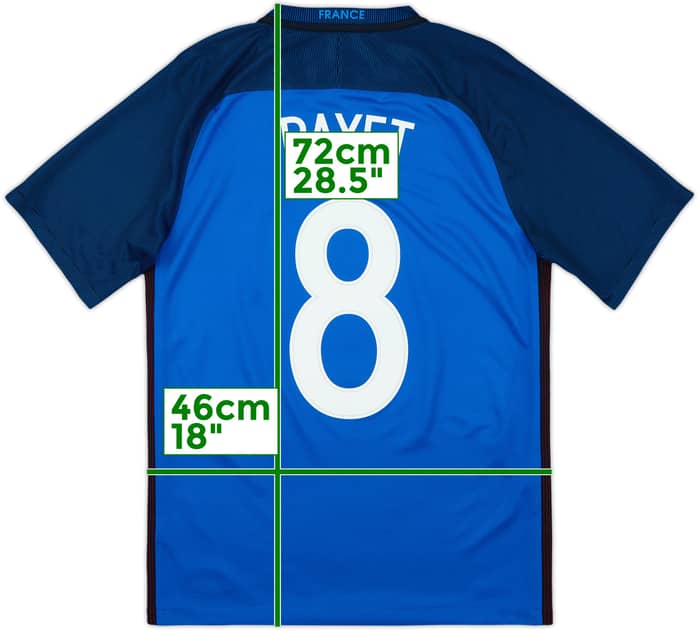 2016-17 France Home Shirt Payet #8 - 10/10 - (S)