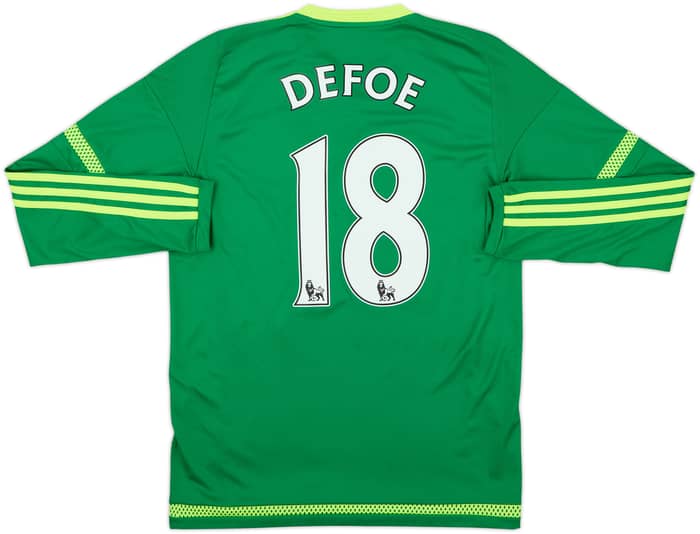 2015-16 Sunderland Away L/S Shirt Defoe #18 - 8/10 - (S)