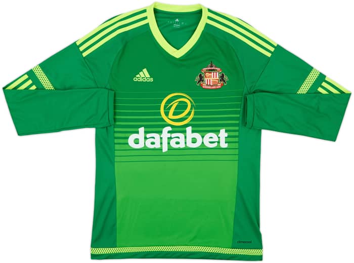 2015-16 Sunderland Away L/S Shirt Defoe #18 - 8/10 - (S)