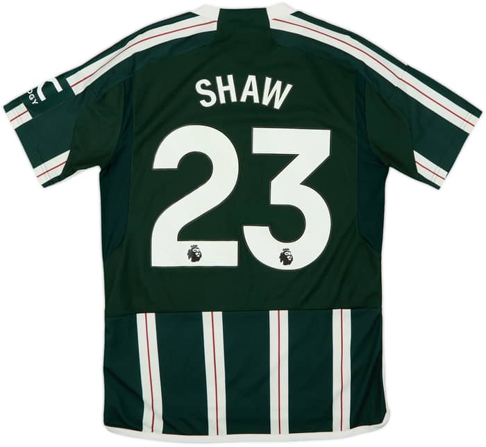 2023-24 Manchester United Away Shirt Shaw #23 - 9/10 - (M)