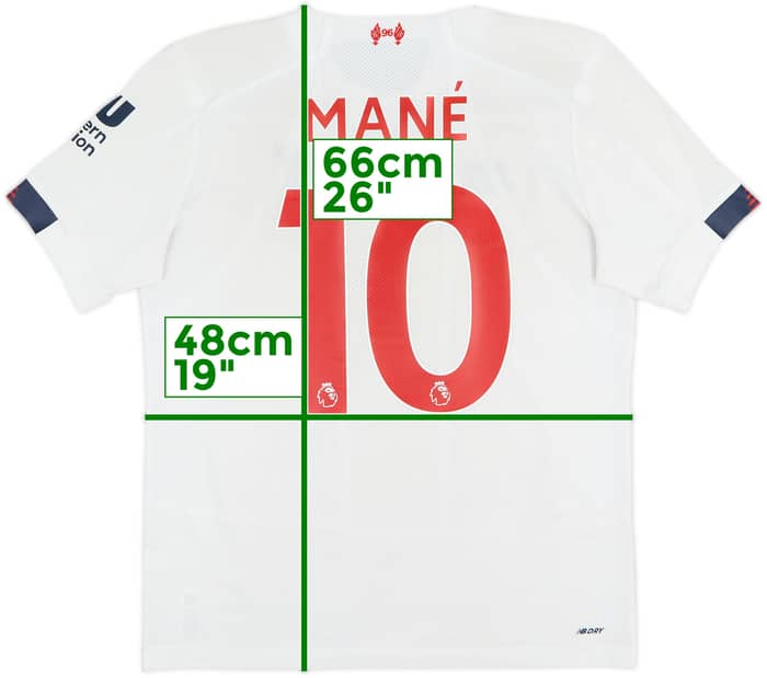 2019-20 Liverpool Away Shirt Mane #10 - 5/10 - (S)