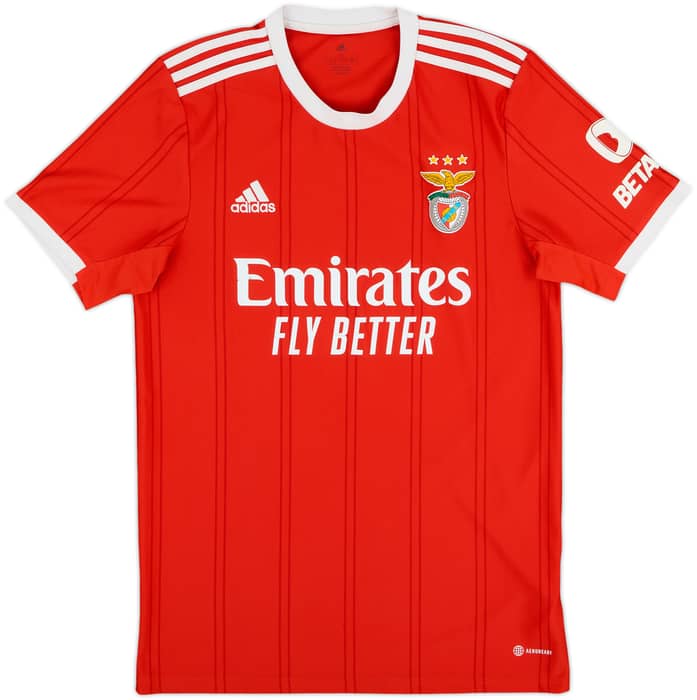 2022-23 Benfica Home Shirt Enzo #13 - 6/10 - (M)