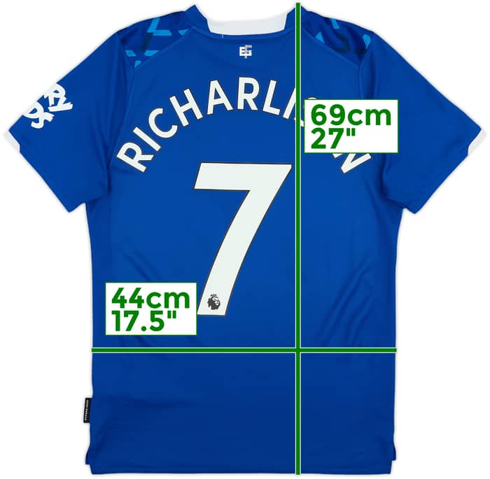 2019-20 Everton Home Shirt Richarlison #7 - 10/10 - (S)