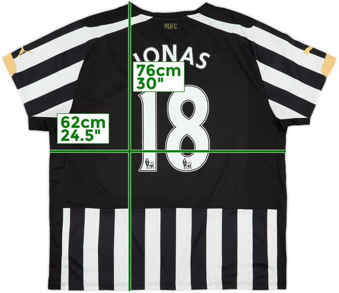 2014-15 Newcastle Home Shirt Jonas #18 - 6/10 - (XL)
