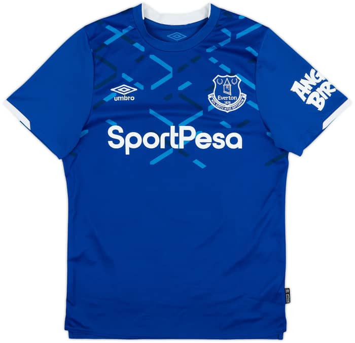 2019-20 Everton Home Shirt Baines #3 - 8/10 - (S)