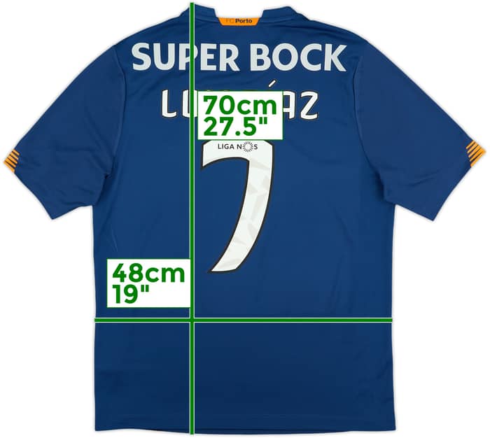 2020-21 Porto Away Shirt Luis Diaz #7 - 10/10 - (S)