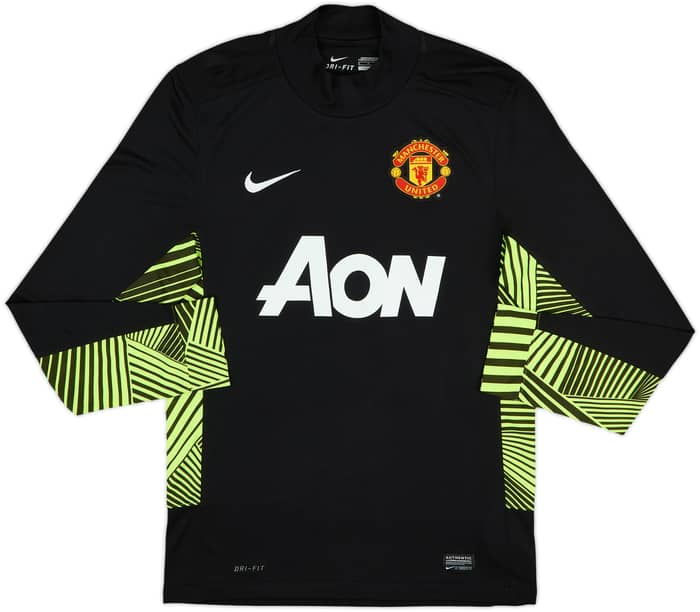 2011-12 Manchester United GK Shirt De Gea #1 - 10/10 - (S)