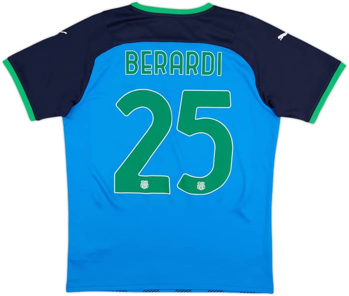 2021-22 Sassuolo Third Shirt Berardi #25 (M)